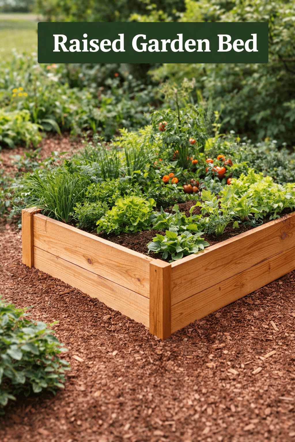 raised garden bed