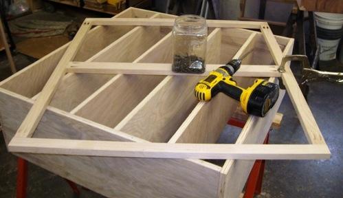 front panel finnished