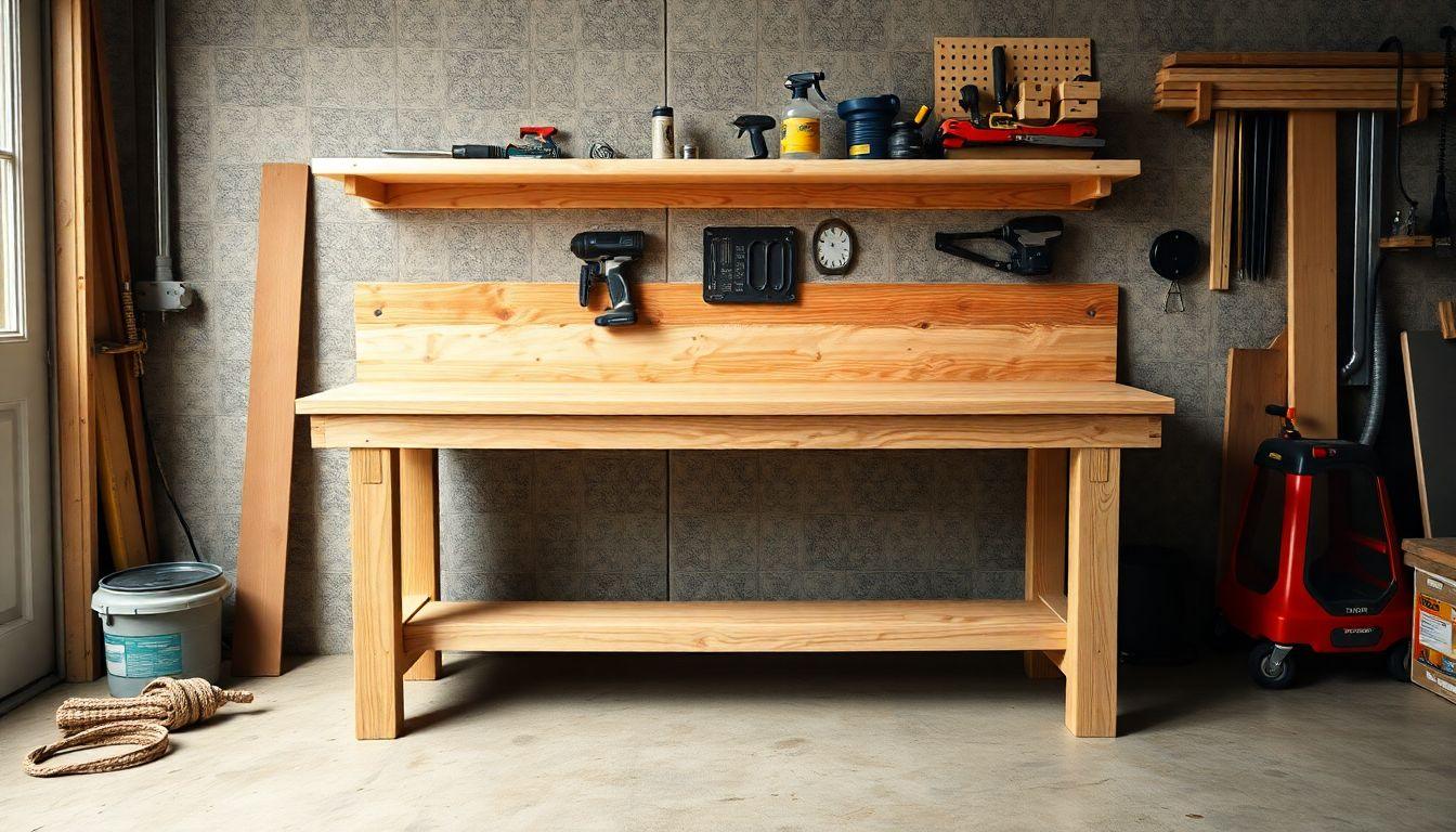 DIY furniture built from 2x4 lumber
