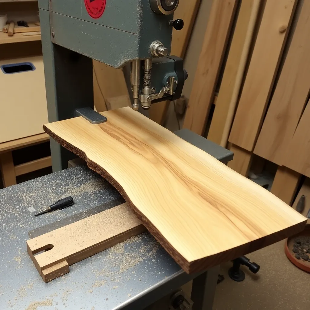 Step 4: Resawing on the Bandsaw