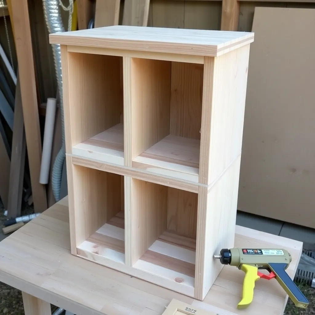 Assemble the Chamber Stack — Bat House Plans: Build a Two-Chamber Bat House in Rough-Sawn Cedar
