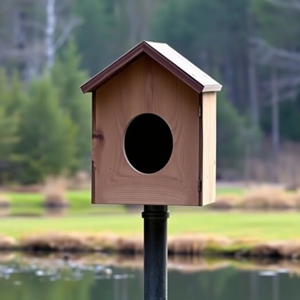 Build the Wood Duck Nest Box — Bird House Plans: 5 Designs for Bluebirds, Wrens, Martins, Chickadees, and Wood Ducks