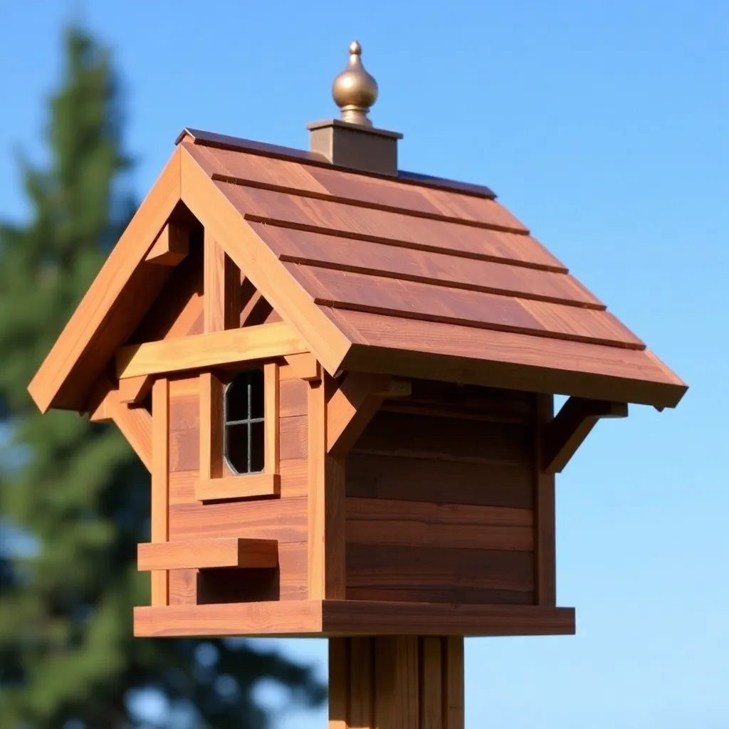 The Classic Craftsman Birdhouse — Bird Houses Designs: 6 Styles From Classic Craftsman to Modern Cedar Slab