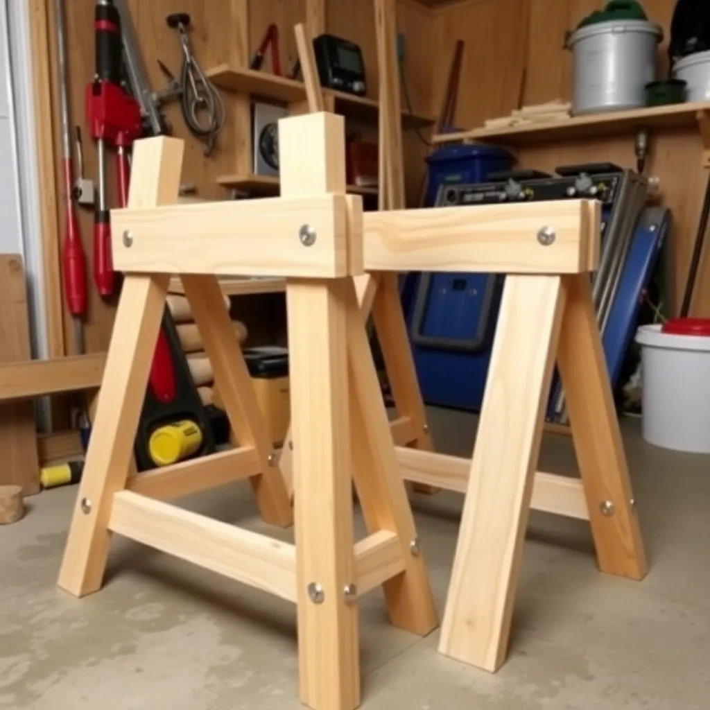 Collapsible Sawhorse Plans