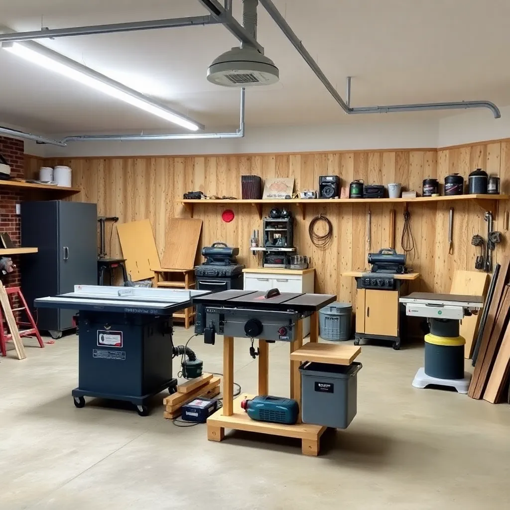 Woodworking Shop Layout