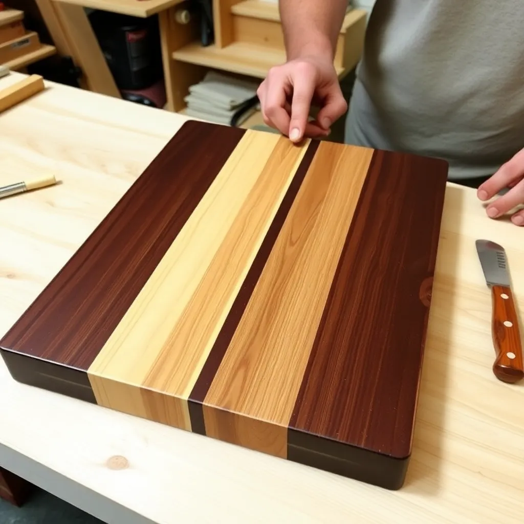 Build a Two-Tone Board With Inlay Strip — Charcuterie Board Plans: 8 Serving Board Builds From Simple to Live-Edge