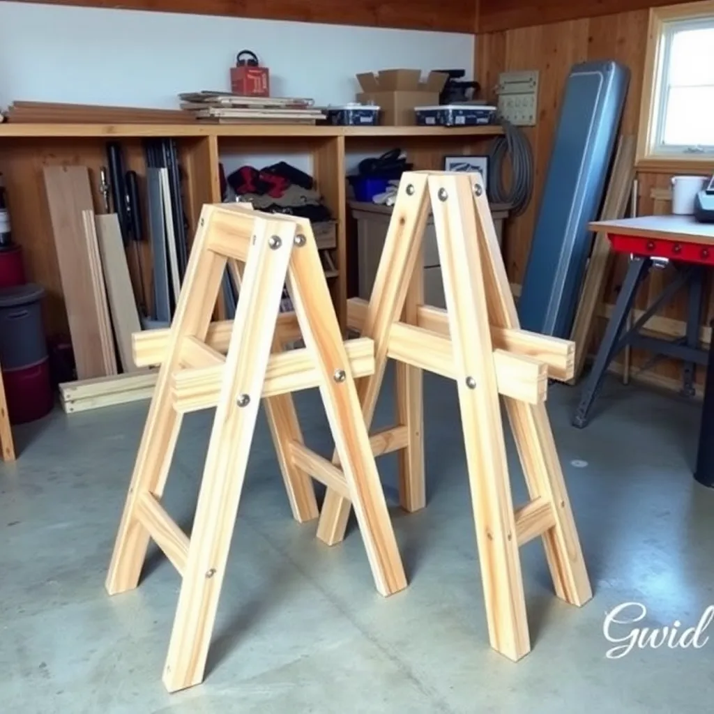 Collapsible Sawhorse Plans: Build a Sturdy Folding Sawhorse