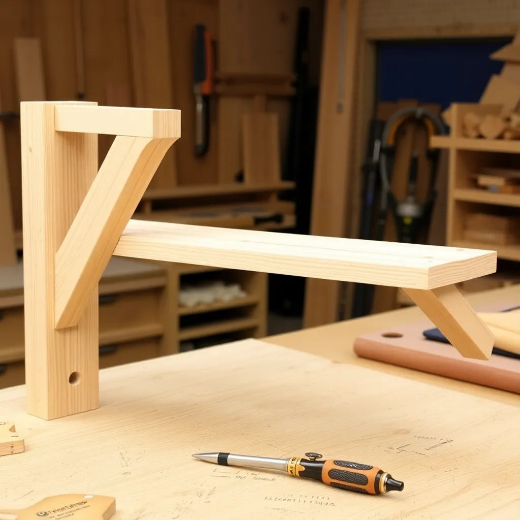 Build a Paired Bracket Set for a Floating Shelf — Corbel Plans: 6 Builds From Simple Shelf Bracket to Carved Architectural Detail