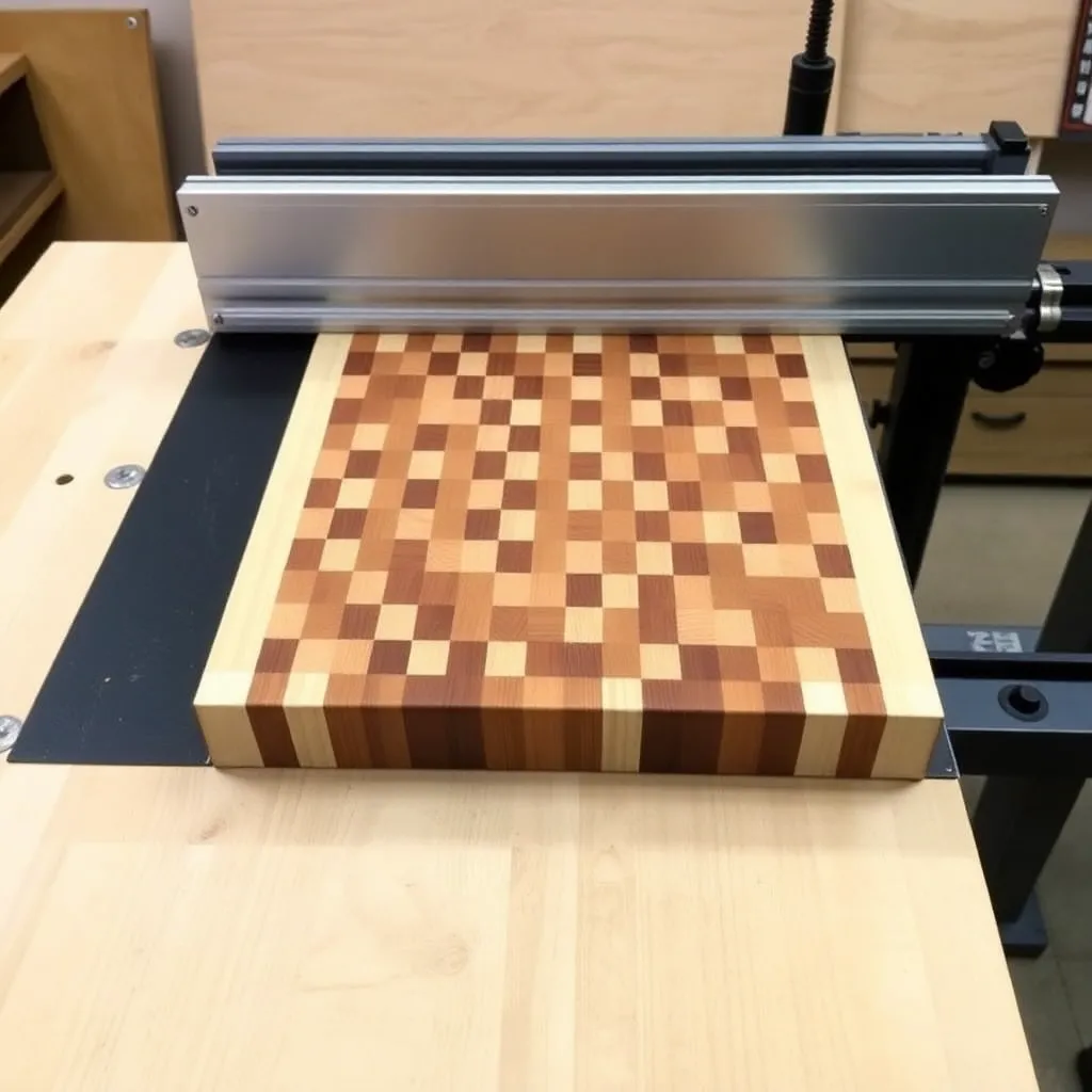 End Grain Cutting Board — cutting board and serving projects