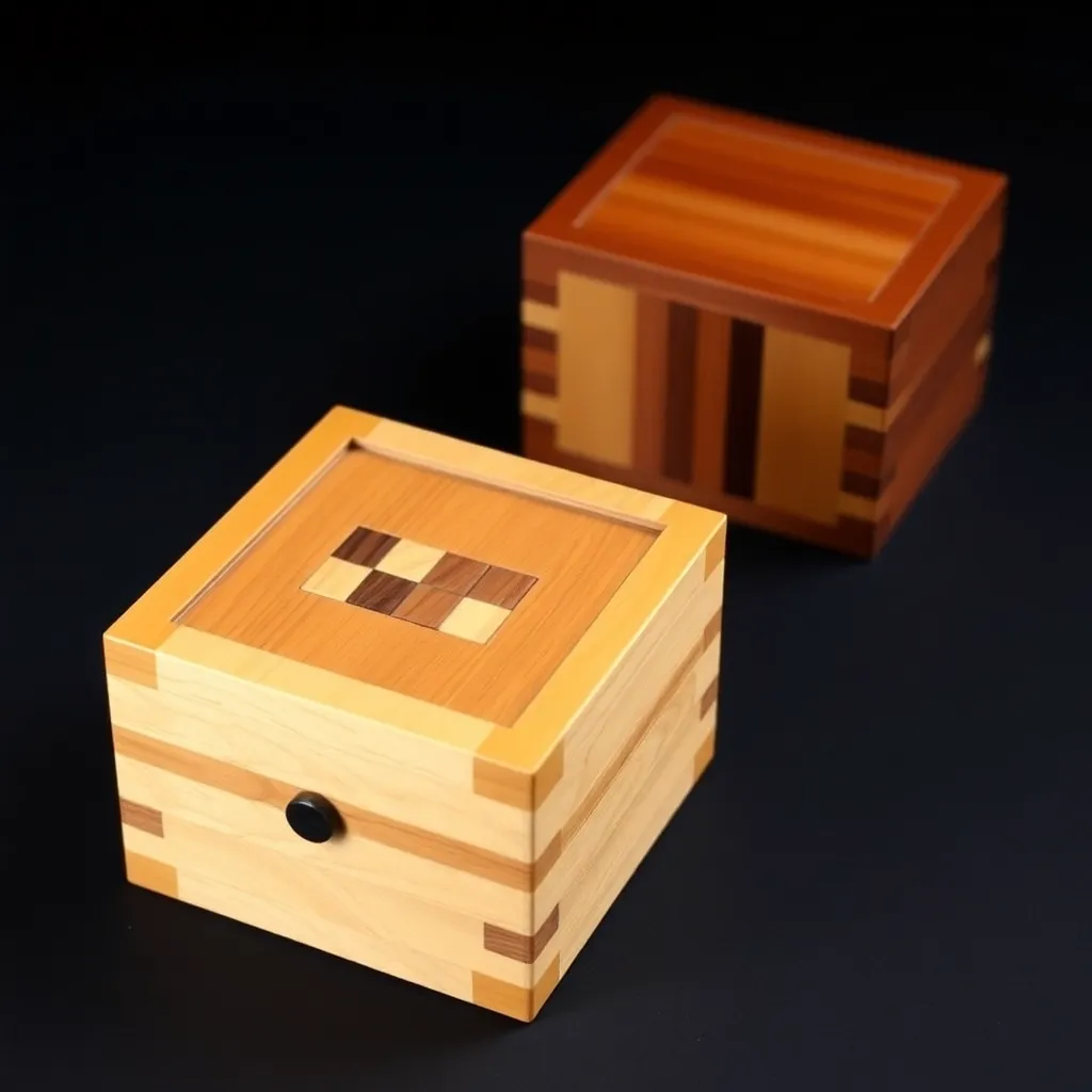 Wooden Puzzle Box Plans — cutting board and serving projects