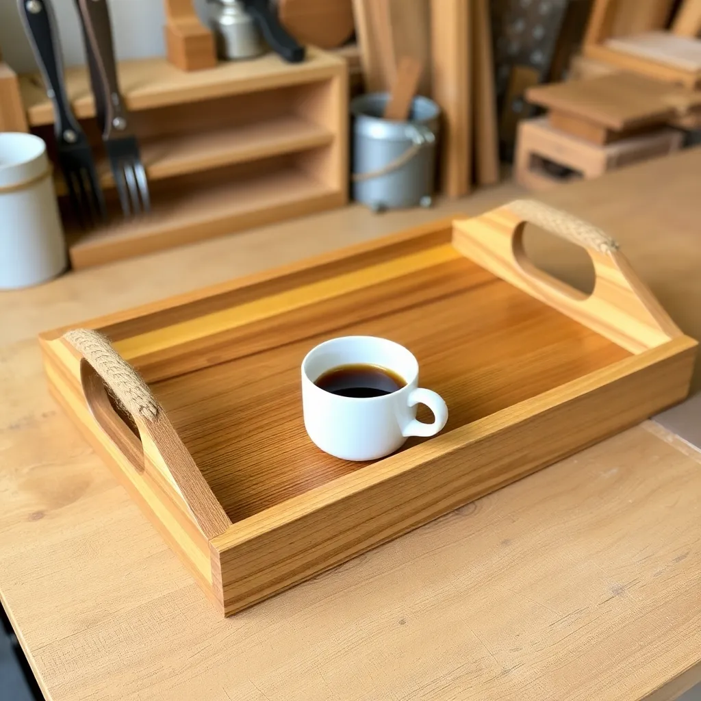 Wooden Serving Tray Plans — cutting board and serving projects