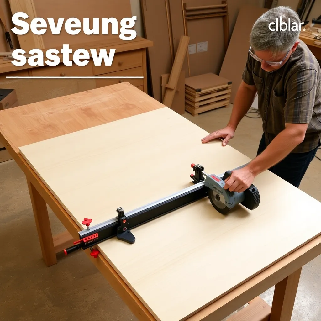 Step 6: Sequence Sheet Breakdown Efficiently — Cutting Plywood with a Circular Saw: Accurate Breakdown from Full Sheets