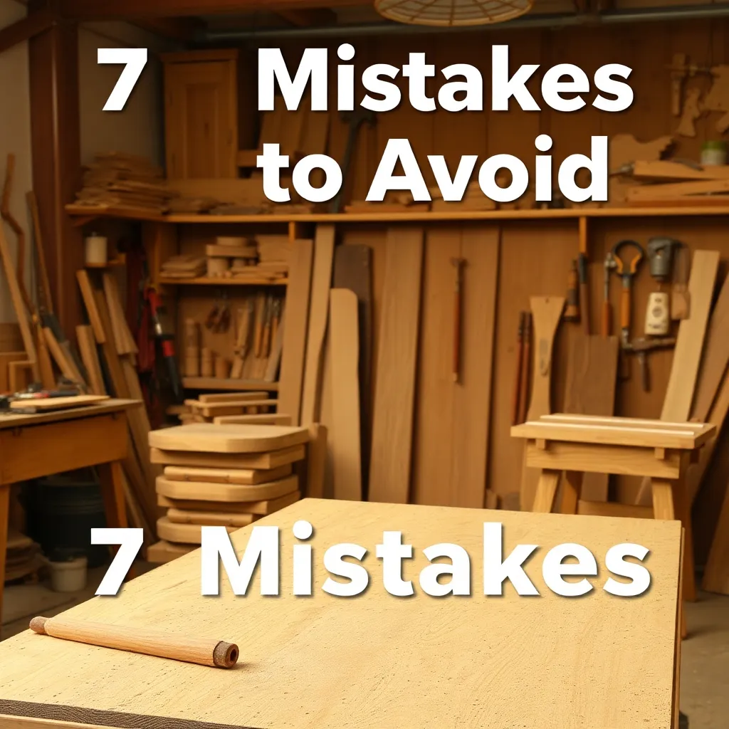 DIY coffee table — 7 Mistakes to Avoid