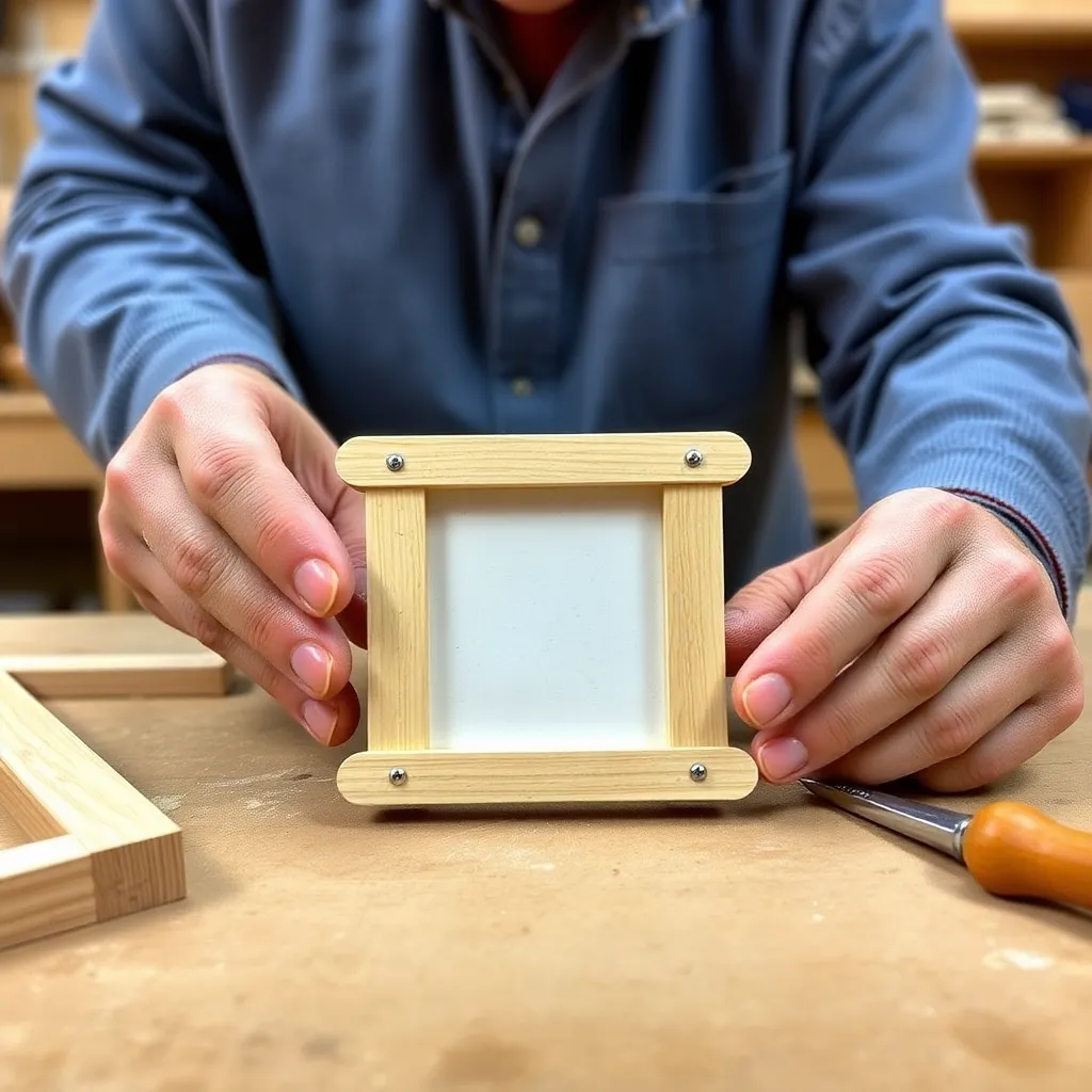 Build a Popsicle Stick Mini Frame — DIY Picture Frame: 8 Builds Using Materials You Already Have