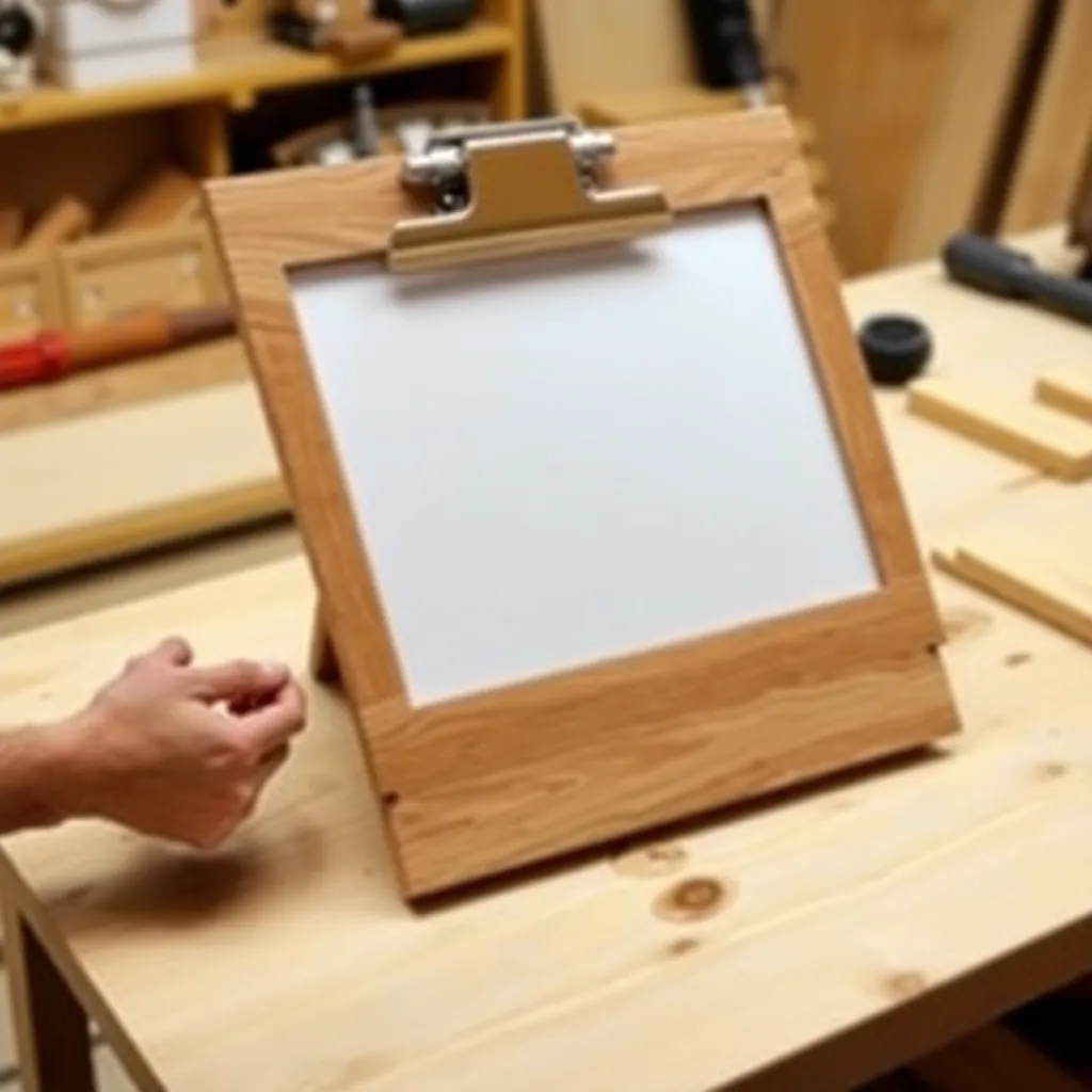 Build a Clipboard Frame — DIY Picture Frame: 8 Builds Using Materials You Already Have