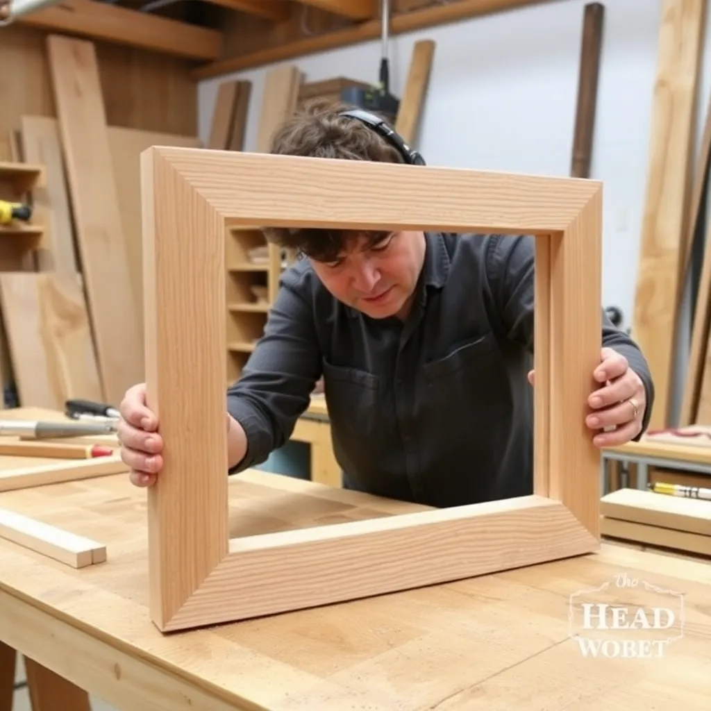 Build a Geometric Frame With Angled Sides — DIY Picture Frame: 8 Builds Using Materials You Already Have