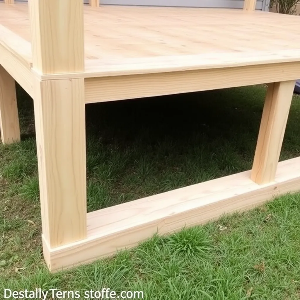 Build the Floor Platform — Dog House Plans: Build a Classic Gabled Dog House in Exterior Lumber
