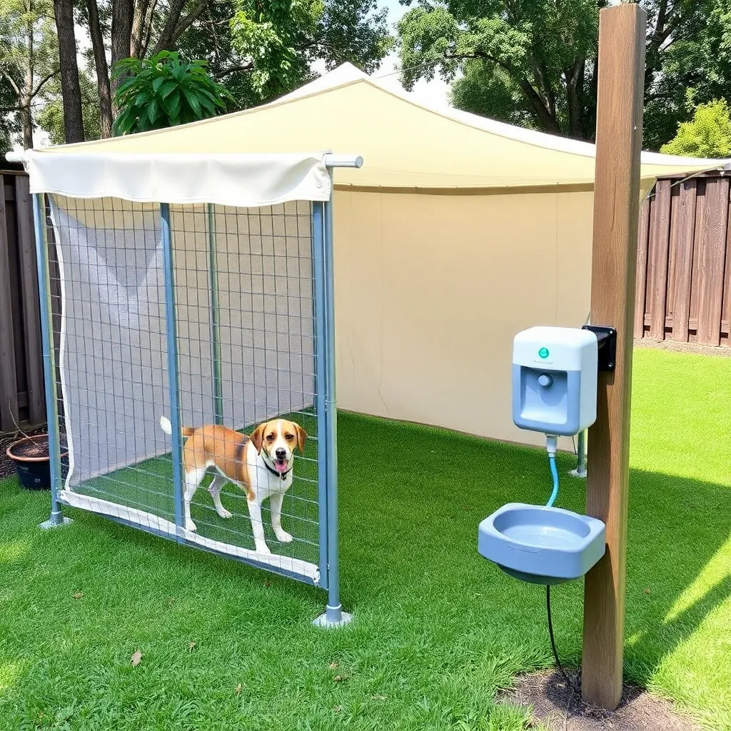 Add Water, Shade — Dog Kennel Plans: Build a 6×10-Foot Outdoor Kennel With Covered Run