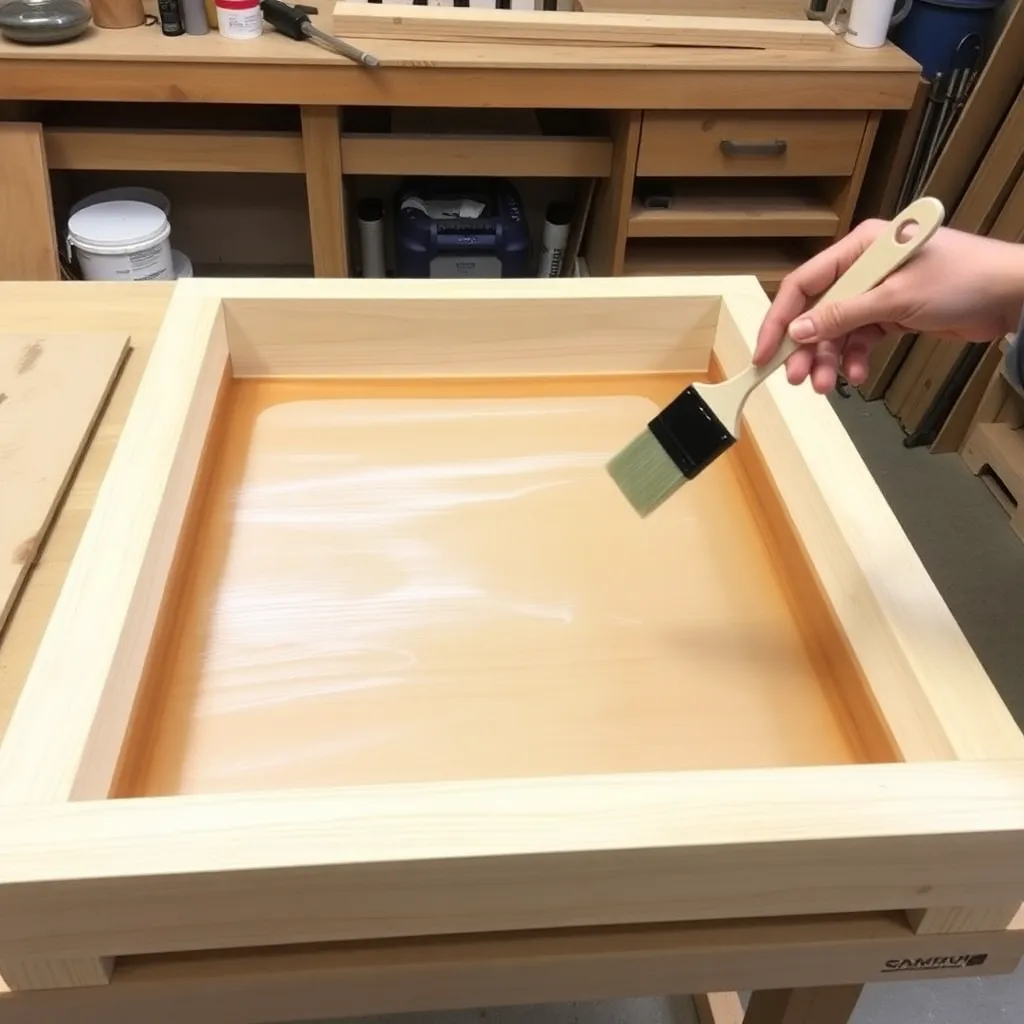 Apply Finish — Elevated Dog Bed Plans: Build a Raised Kuranda-Style Bed Frame