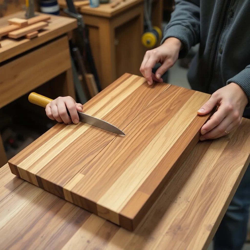 Cross-Cut the Billet Into Slices — End-Grain Cutting Board: 8 Steps to the Premium Butcher-Block Build