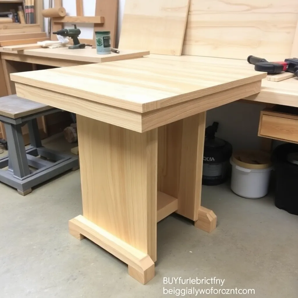 Build a Fold-Down Table With Lip — Folding Sewing Table Plans: 6 Builds From Wall-Mount to Full Craft Station