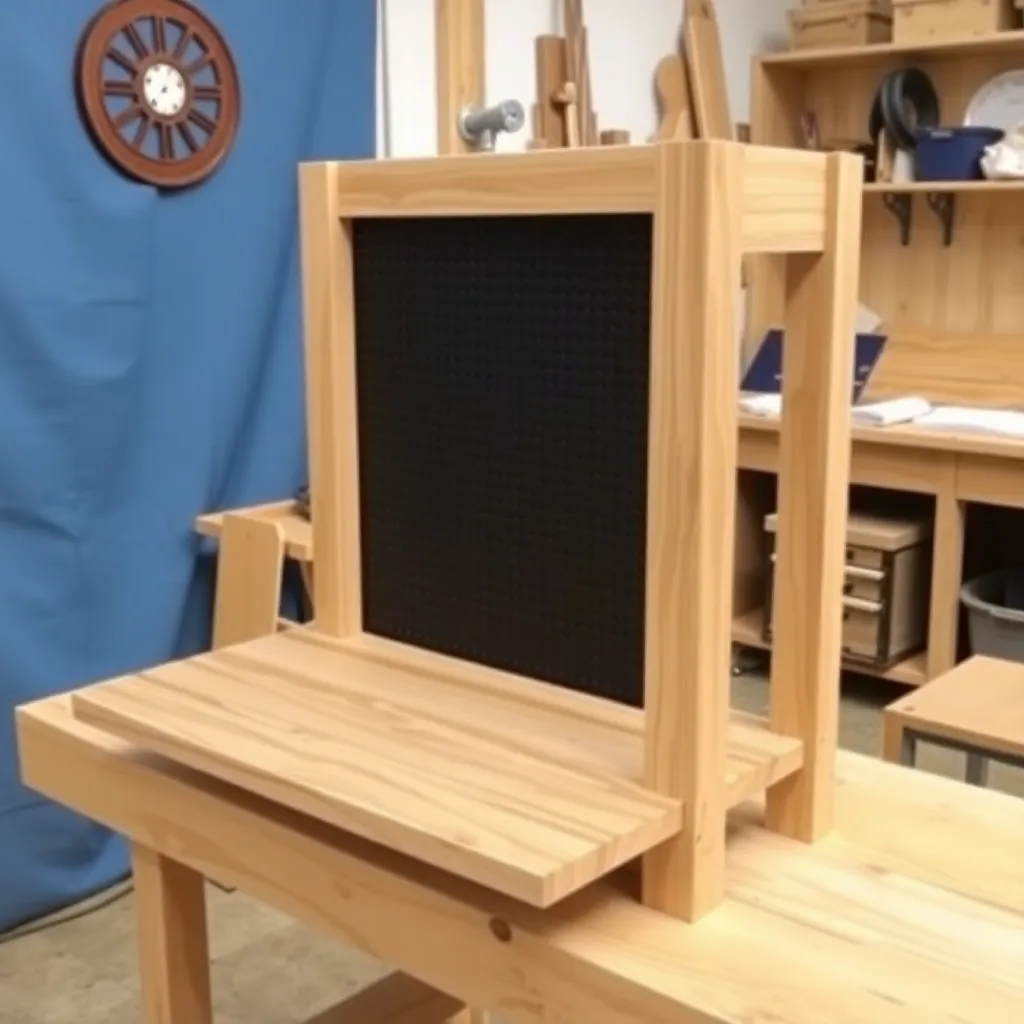 Build a Table With Pegboard Back Panel — Folding Sewing Table Plans: 6 Builds From Wall-Mount to Full Craft Station