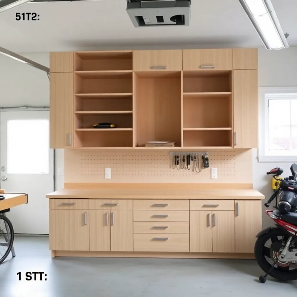 DIY plywood garage cabinet system with drawers and wall cabinets - Step 1: Design the Cabinet Layout