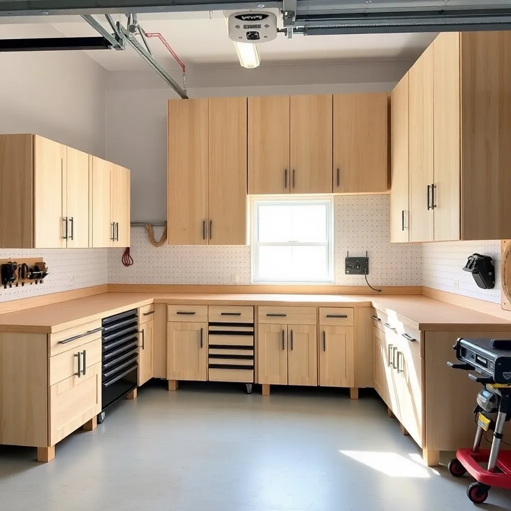 DIY plywood garage cabinet system with drawers and wall cabinets - Step 2: Build the Base Cabinet Carcass
