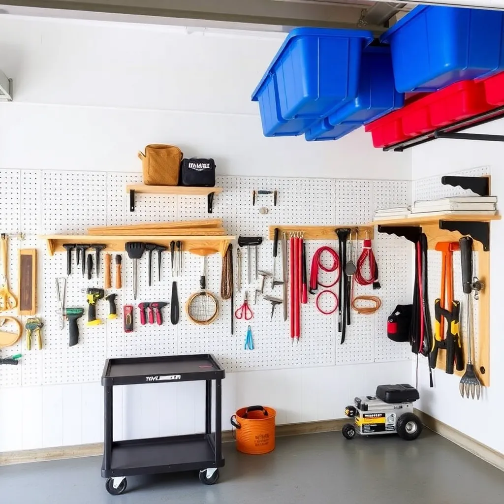 Step 2: Build a Pegboard Organizer (Tool Wall) — Garage Organization: 6 Storage Builds That Maximize Every Square Foot