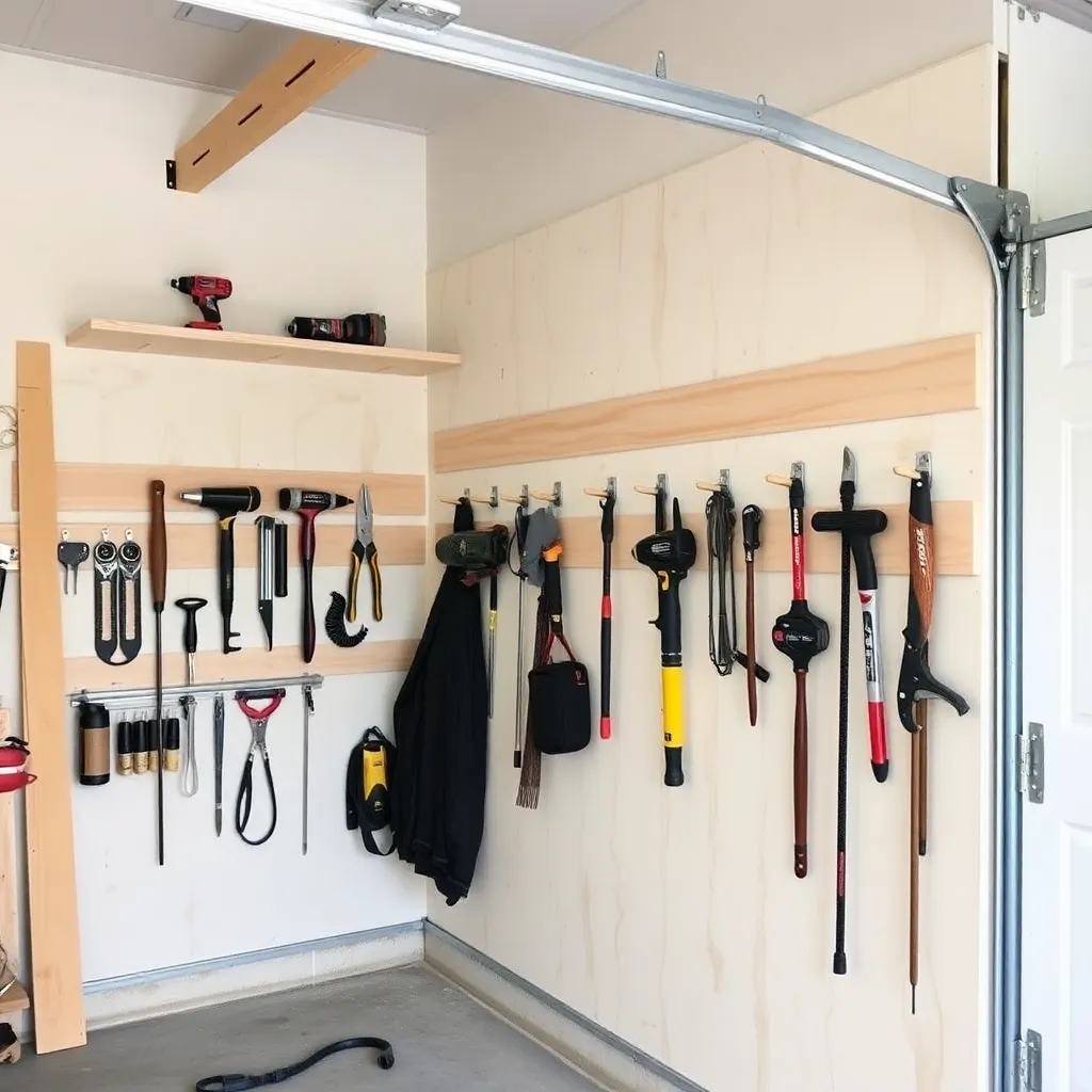 DIY French cleat wall system with custom tool holders in garage workshop - Step 4: Build the Battery Charging Station