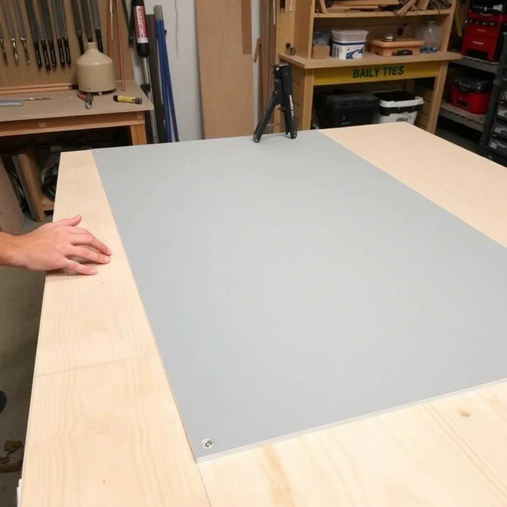 Build and Attach the Bench Top