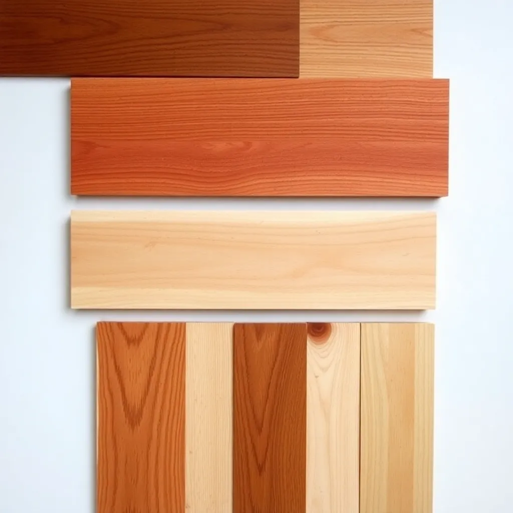 Step 1: Red Oak — Most Available Furniture Hardwood — Hardwoods Guide: 12 Species, Their Properties, and Best Uses