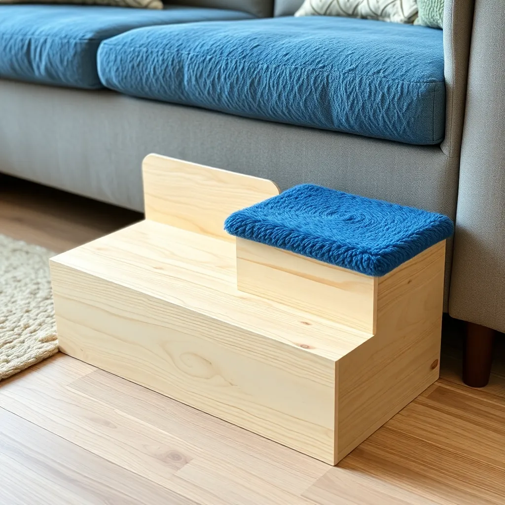 Dog Bed Steps — Dog House and Pet Furniture: 6 DIY Builds for Dogs and Cats