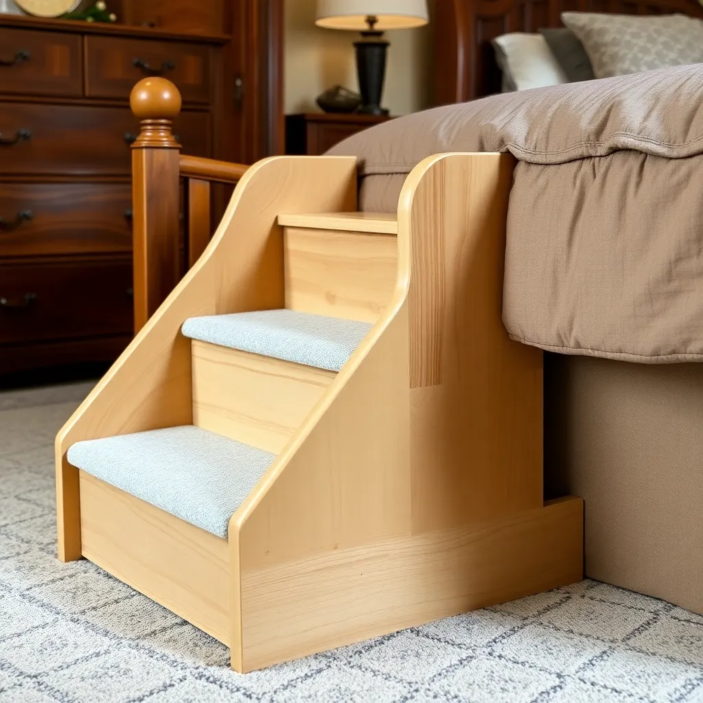 Dog Stairs For Bed — Dog House and Pet Furniture: 6 DIY Builds for Dogs and Cats