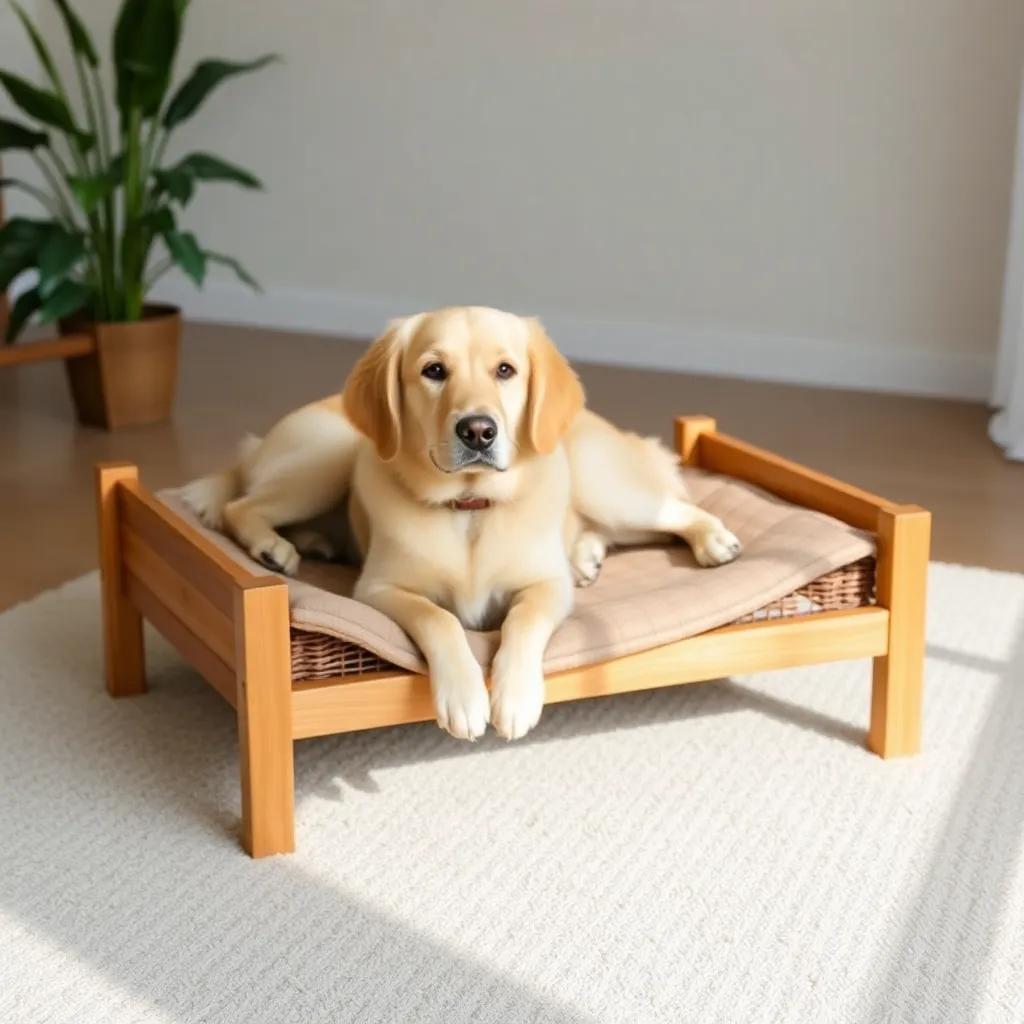 Elevated Dog Bed Plans — Dog House and Pet Furniture: 6 DIY Builds for Dogs and Cats