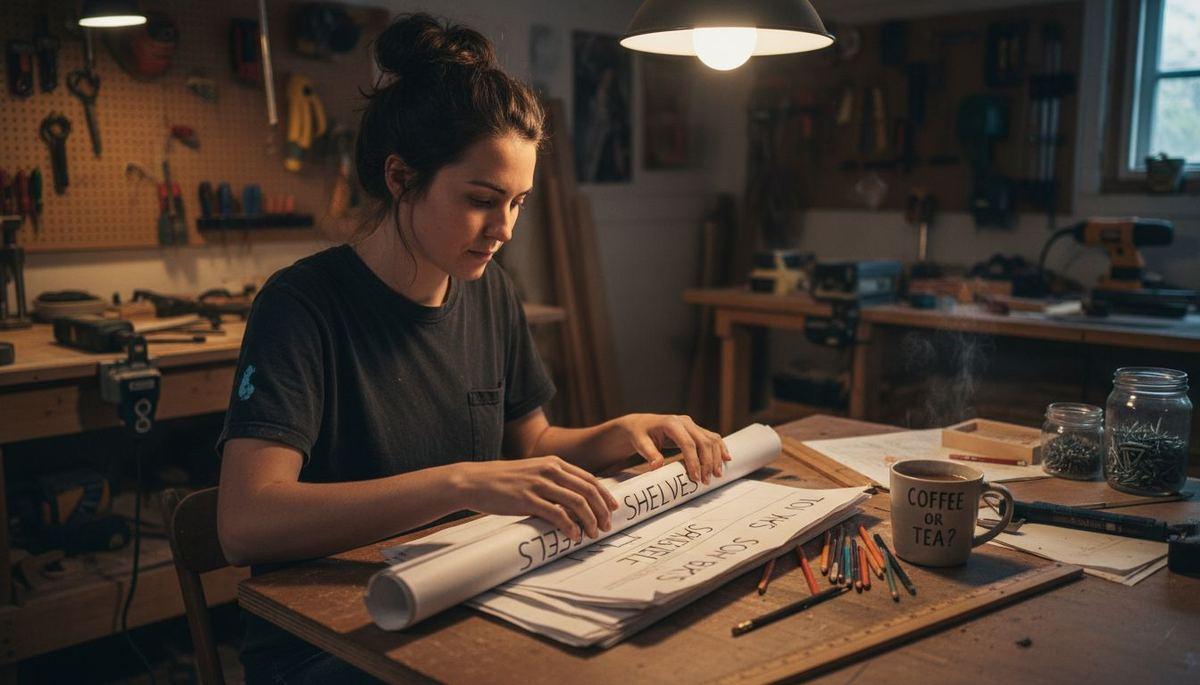 woodworking project illustration