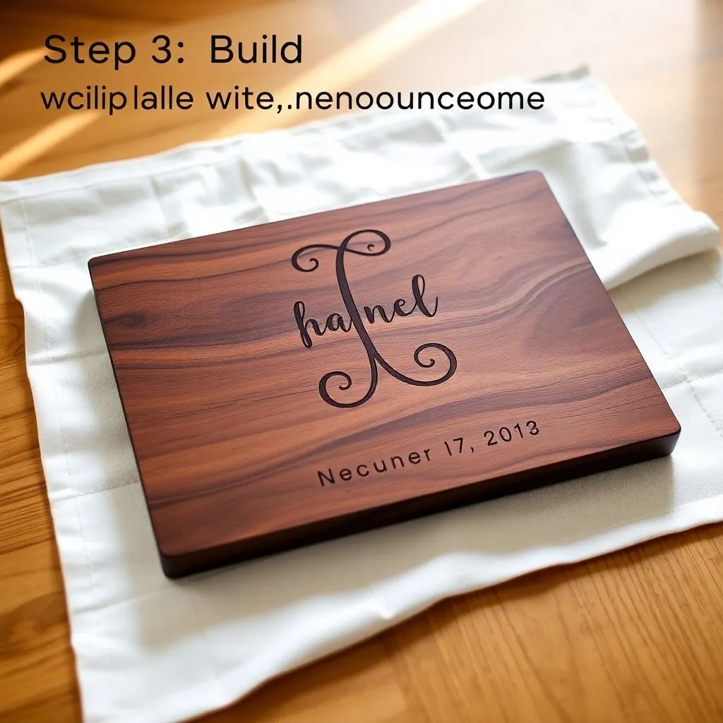 Step 3: Build a Birth Announcement Plaque - woodworking guide