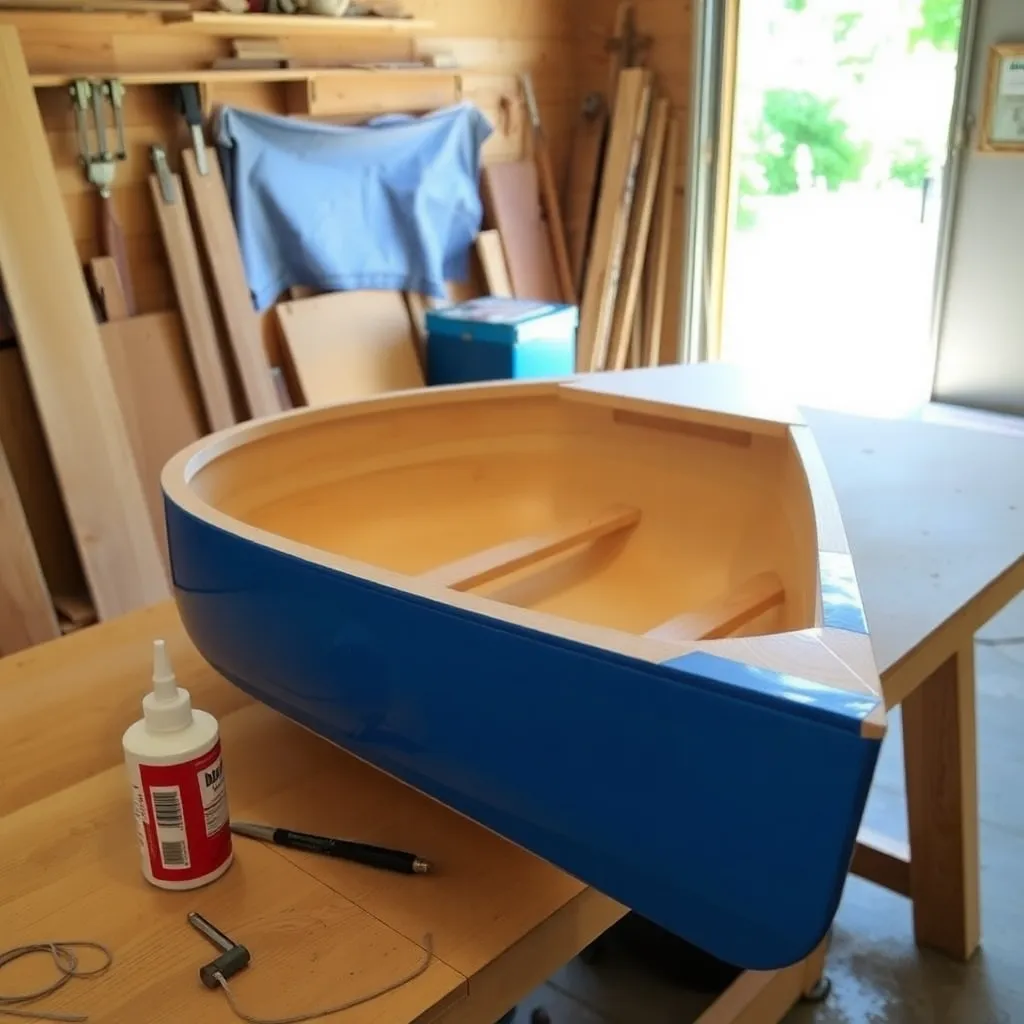 Step 6: Apply Epoxy and Fiberglass Tape — Plywood Boat Plans: Stitch-and-Glue Building for Beginners