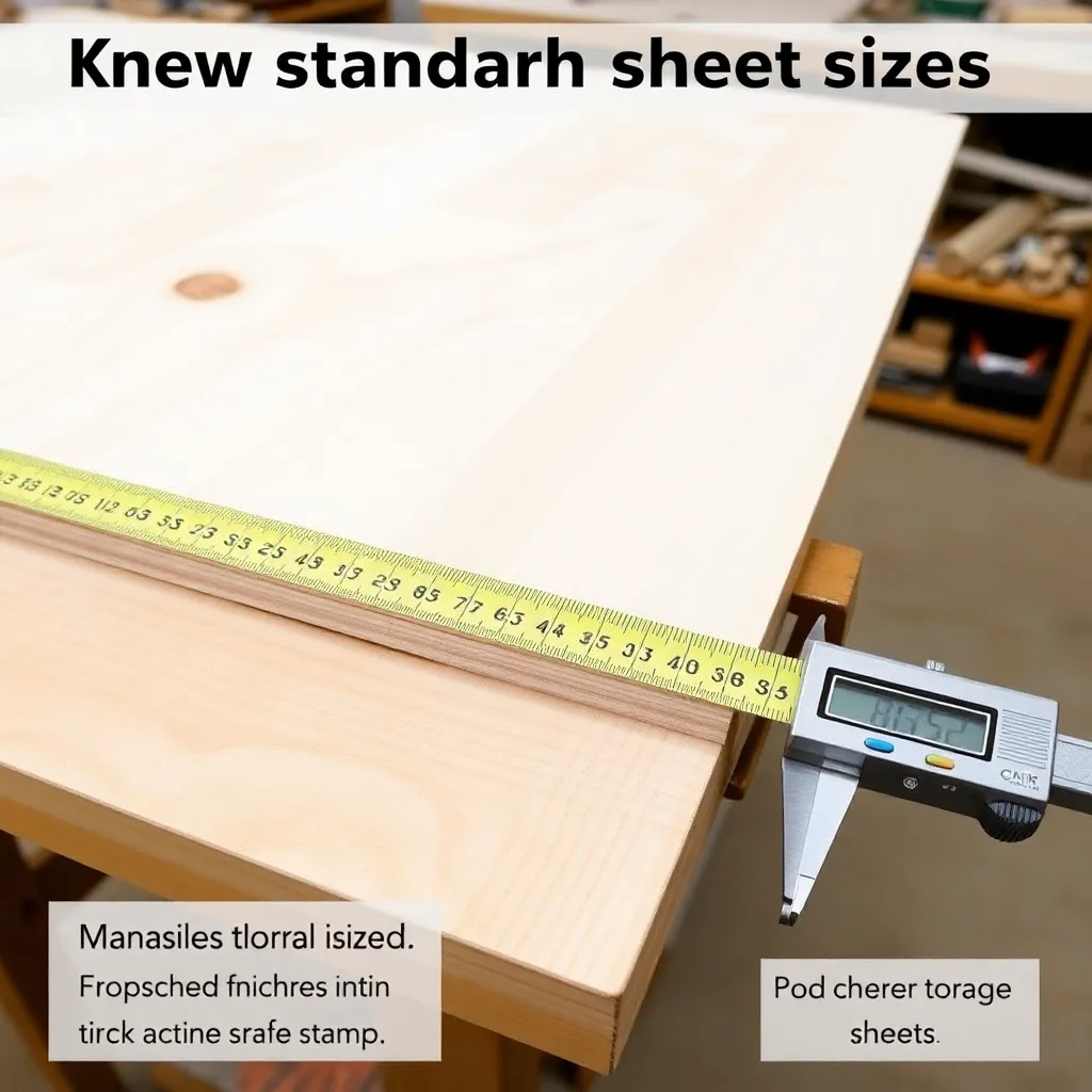 Step 2: Know Standard Sheet Sizes — Plywood Dimensions: Standard Sizes, Actual Thickness, and What to Expect
