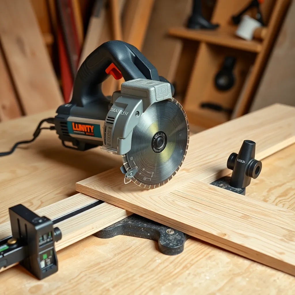 Circular Saw to Cut Wood