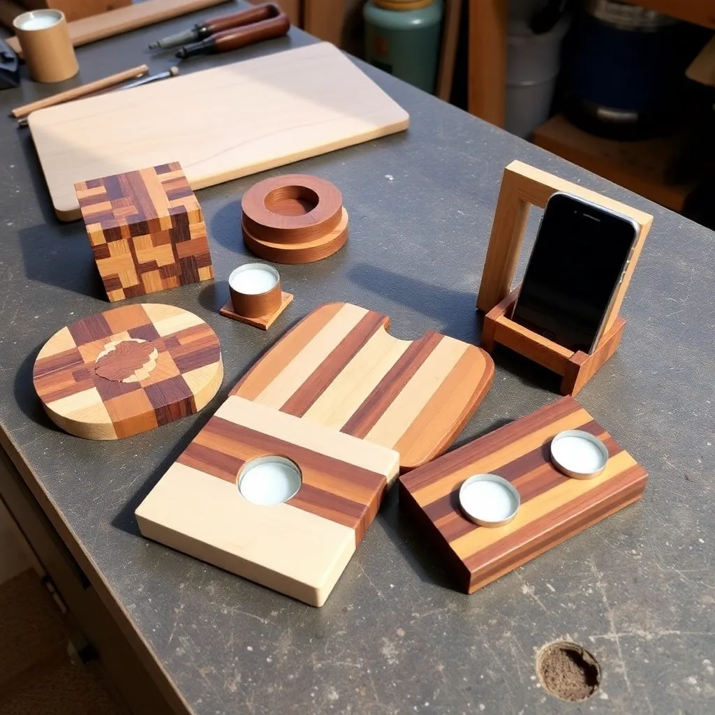 Step 6: Build a Tealight Holder Set - woodworking guide