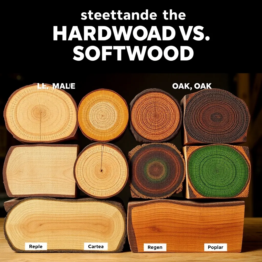 Step 1: Understand the Hardwood vs Softwood Distinction — Types of Wood: A Woodworker's Guide to Species, Grain, and Selection