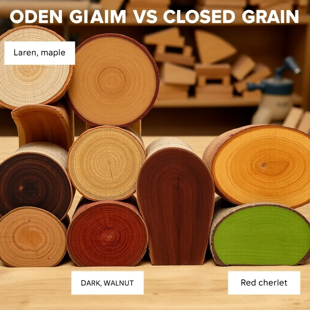 Step 2: Learn the Open-Grain vs Closed-Grain Distinction — Types of Wood: A Woodworker's Guide to Species, Grain, and Selection