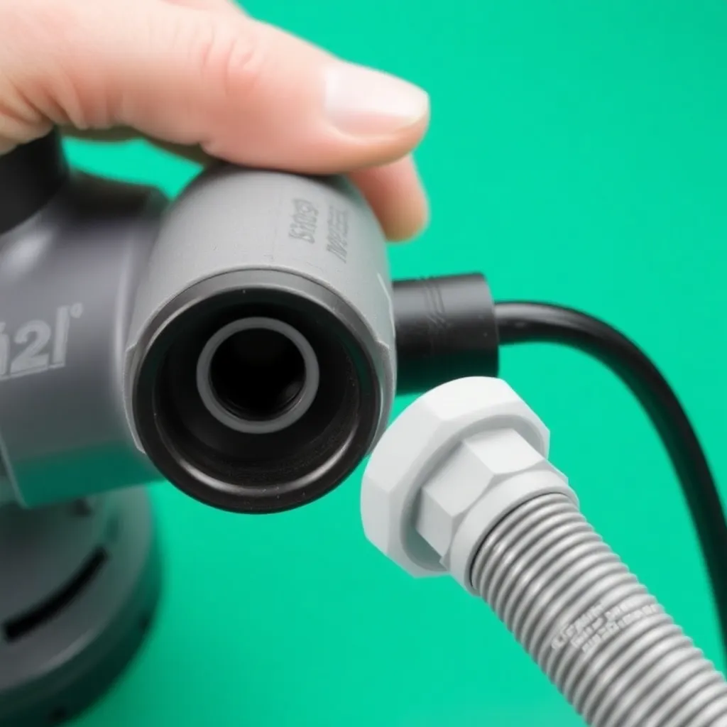 Connect the Vacuum to the Sander