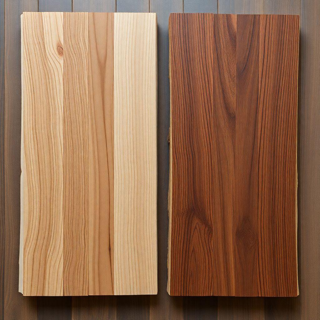 White oak and black walnut wood species comparison trending in 2026