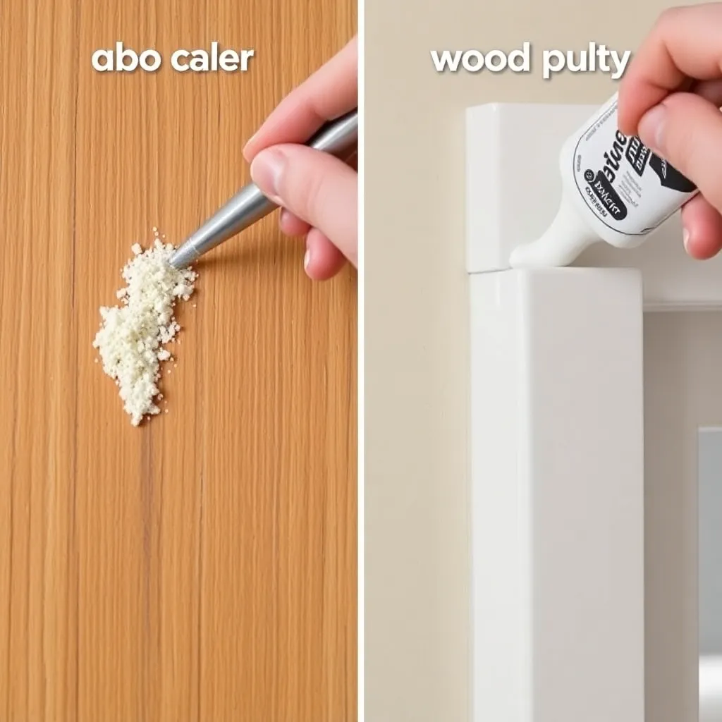 Wood Filler vs Wood Putty