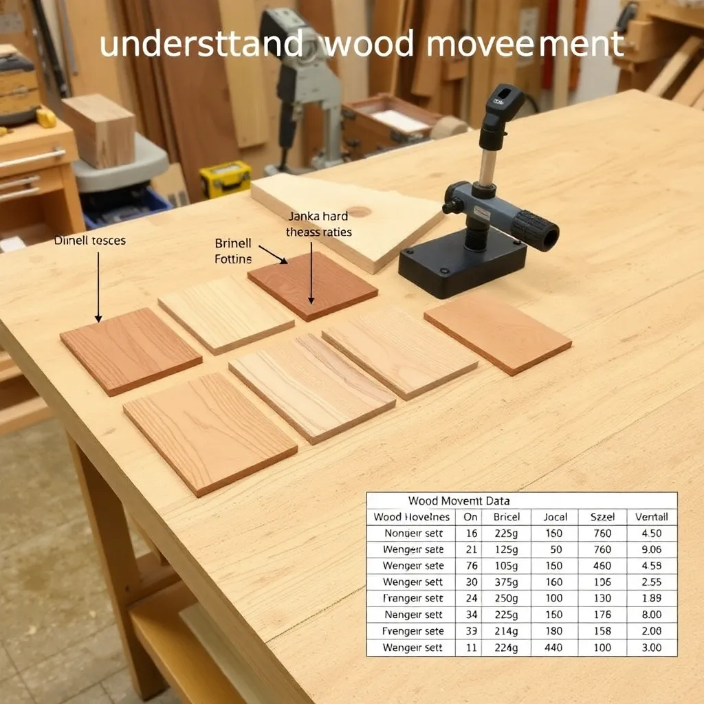 Step 2: Understand Wood Movement — Wood Species Characteristics: Hardness, Stability, and Workability Explained