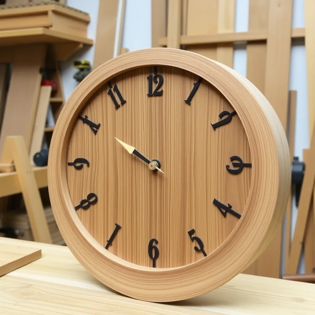 Build a Simple Round Wall Clock — Wooden Clock Plans: 6 Builds From Simple Wall Clock to Mechanical Gear Clock