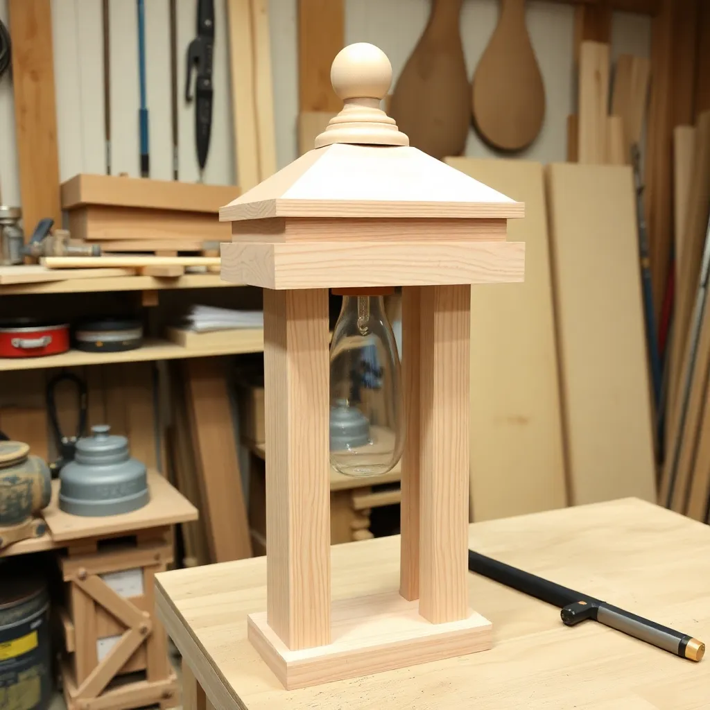 Build an Outdoor Post Lantern — Wooden Lantern Plans: 6 Builds From Tabletop Candle Lantern to Garden Post Lantern