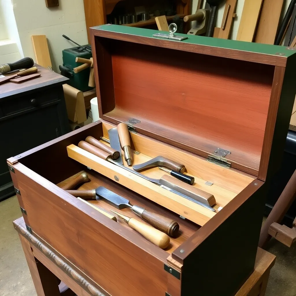 Wooden Tool Box Plans: Traditional Chest with Dovetails and Till